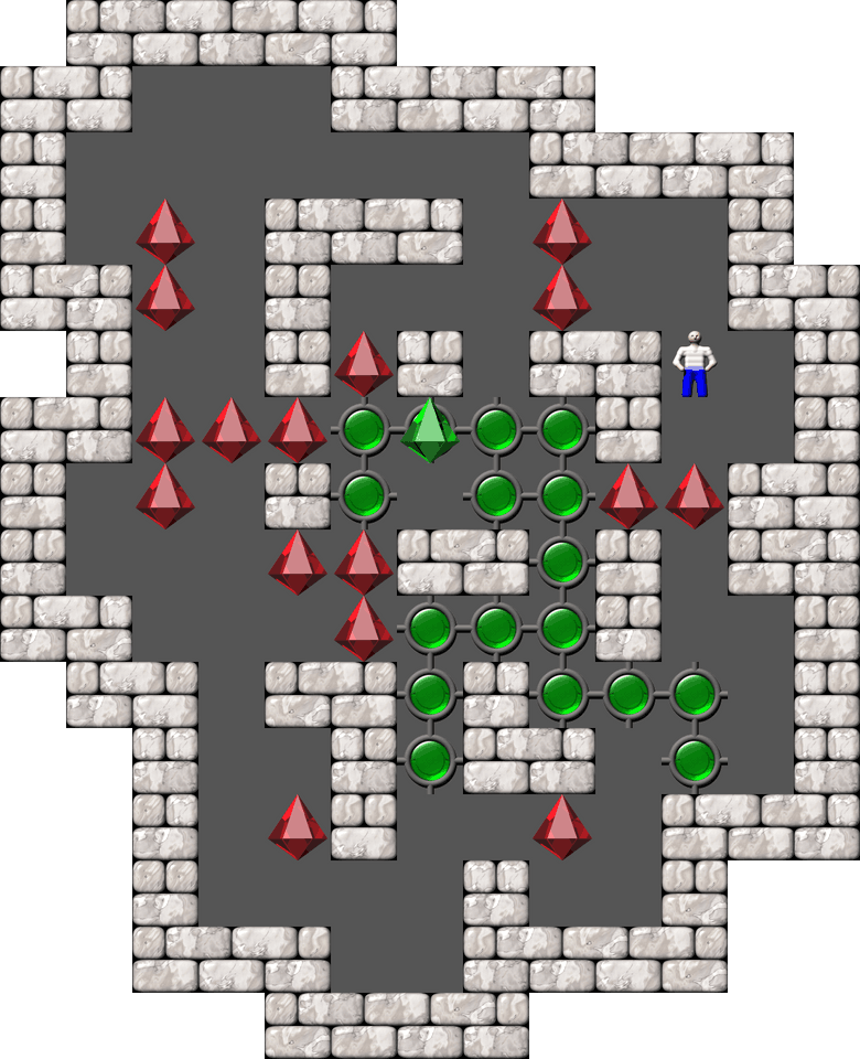 Sokoban Spiros 8 level 5